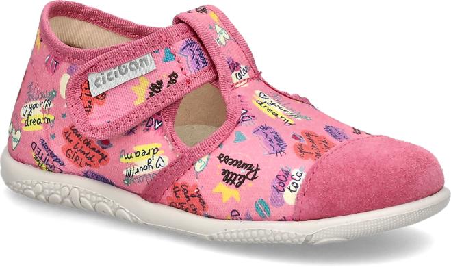 Otroška obutev čevlji deklice Ciciban 433 Copati