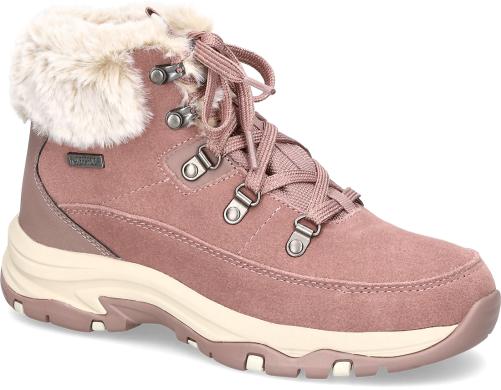 Ženska obutev čevlji Skechers Trego Snow WP Gležnjarji