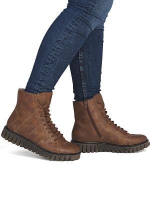 Ženska obutev čevlji Rieker Y34 Nika Gležnjarji